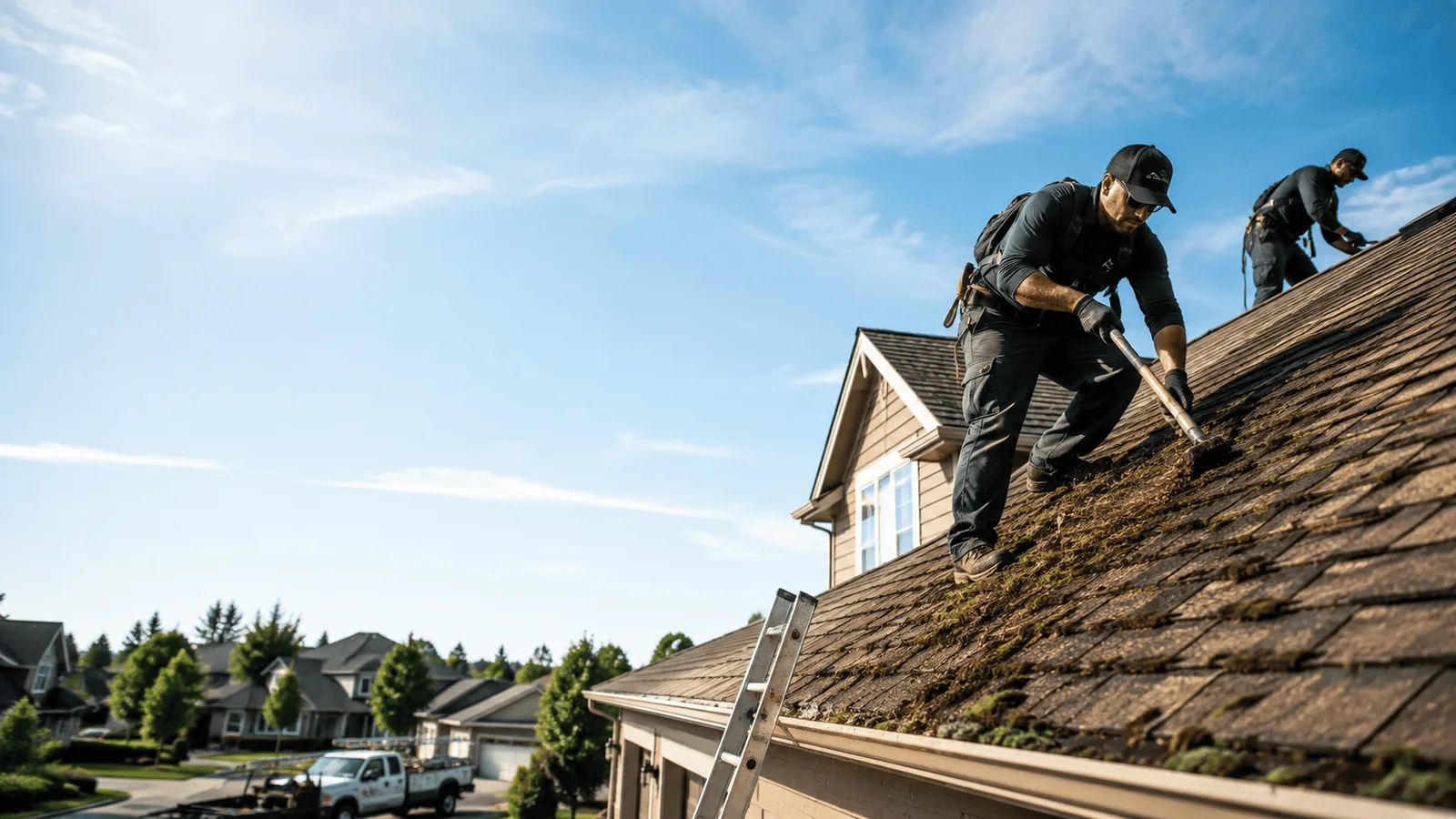 Roof Moss Removal in Aimwell, LA near me